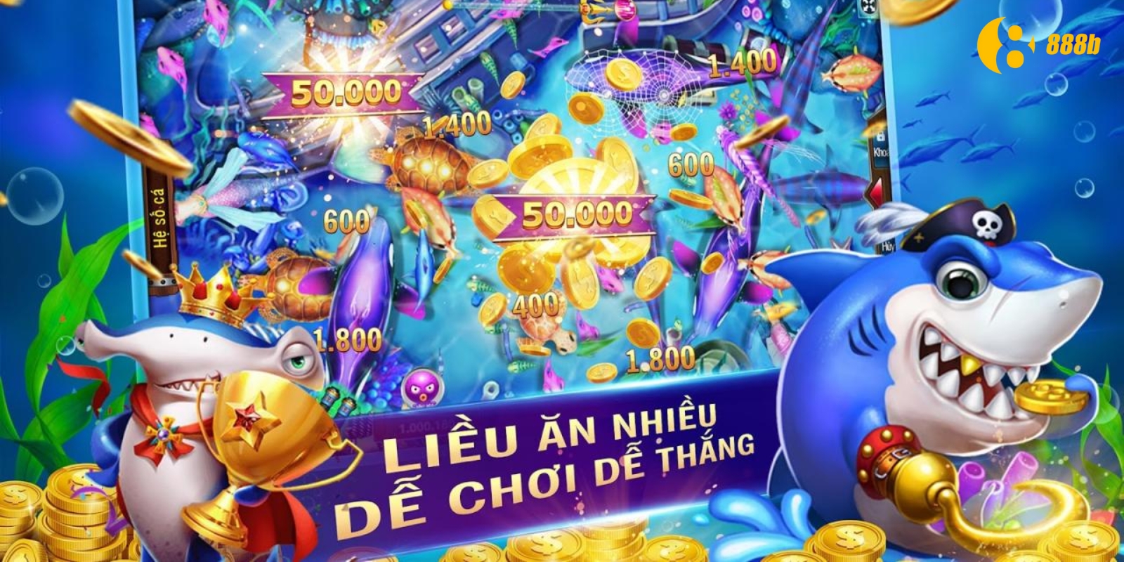 Vì sao bắn cá đổi thưởng 888B được yêu thích