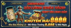 mini game truy lùng khóa vàng - khuyến mãi 888b